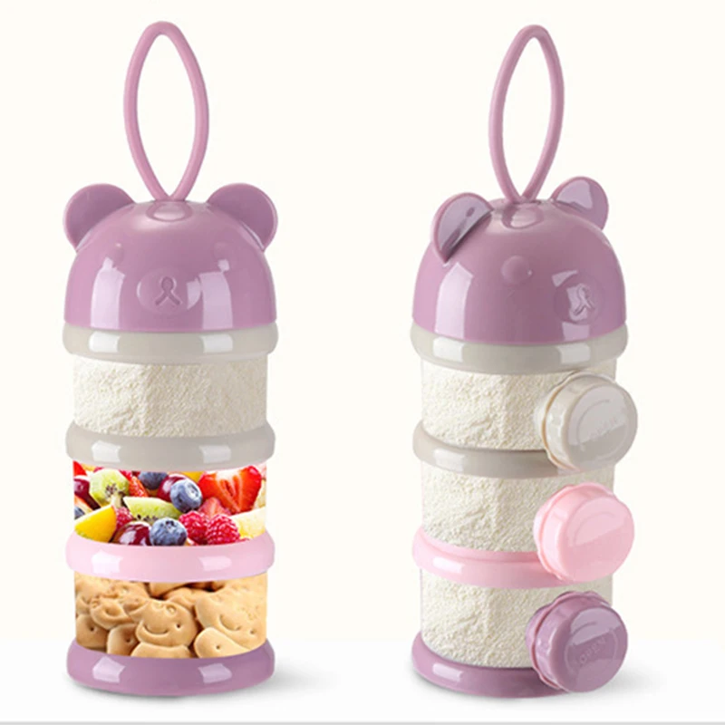 取り外し可能なベビーミルクパウダー収納ボックス幼児 4 グリ - Baby Food Hero のレビューと価格