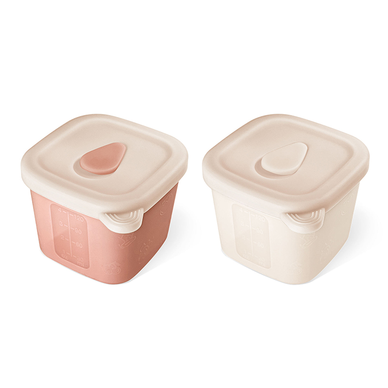 蓋付きベビーフード容器 シリコン製ベビーフード保存ボックス  - Baby Food Hero のレビューと価格