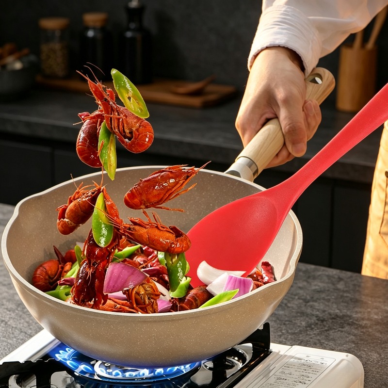 食品グレードのシリコン製スパチュラ、耐熱性、ノンスティック加 - Baby Food Utensils Set のレビューと価格