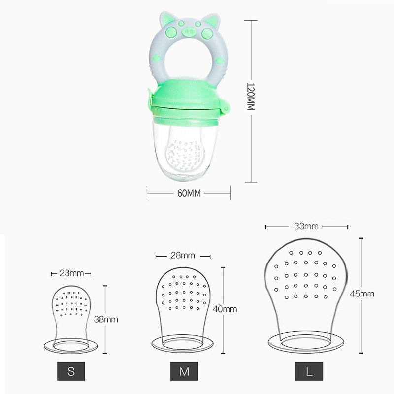4個セット シリコン製果物・野菜フィーダー 乳幼児用（6～3 - Baby Food Kit のレビューと価格