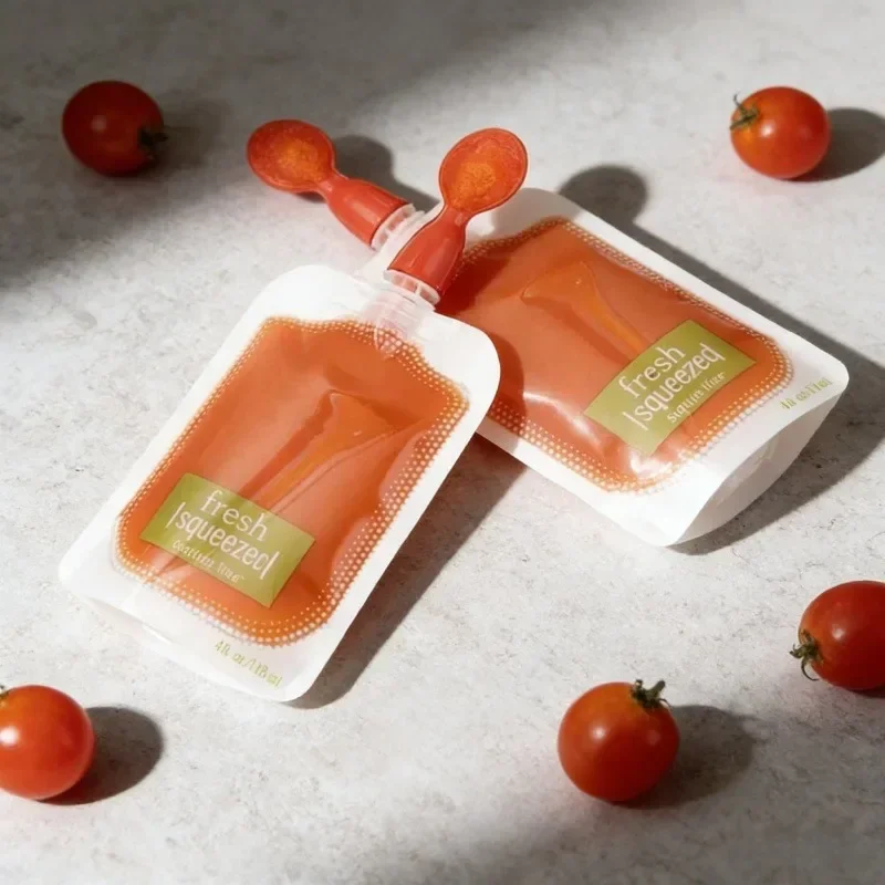 オーガニック幼児用給餌ポーチ 50 個 ポータブルスクイーズ - Baby Food Hero のレビューと価格