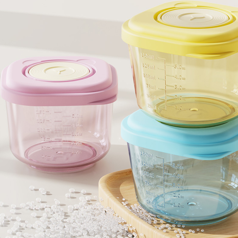 6個のベビーフード保存容器 - PP素材、蒸し可能、漏れ防止 - Baby Food Hero のレビューと価格