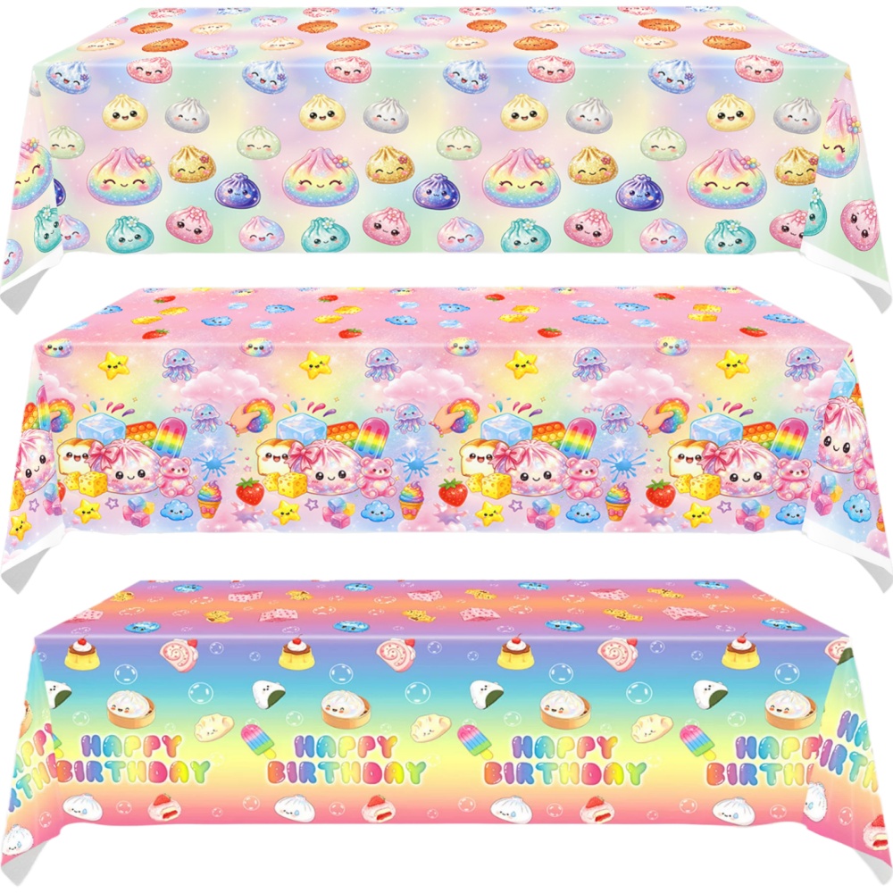 137x274cm 使い捨ての柔らかいテーブルクロス、誕生日 - Baby Food Ideas のレビューと価格