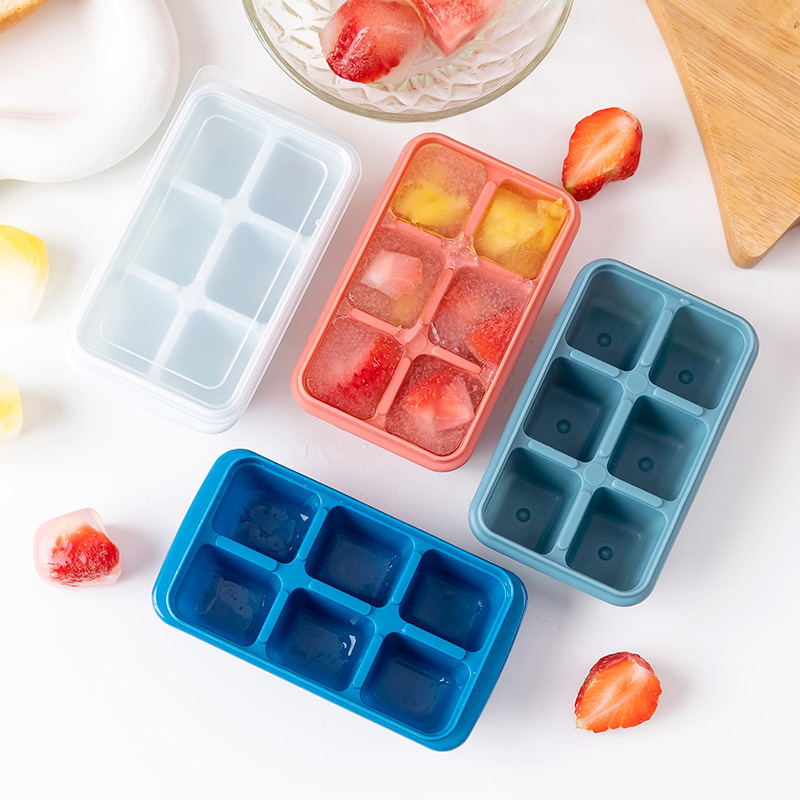 ふたなしのシリコン製アイスキューブ,簡単にリリース,冷凍庫, - Baby Food Maker のレビューと価格