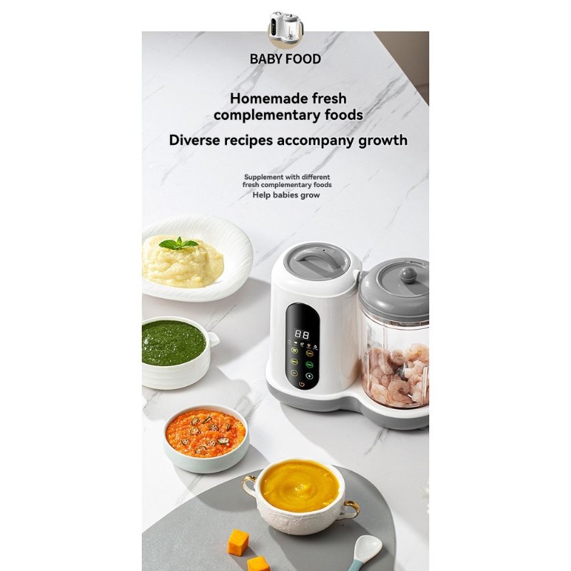 【NEW A39M】自動ベビーフードメーカー-多機能スチーマ - Baby Food Steamer のレビューと価格