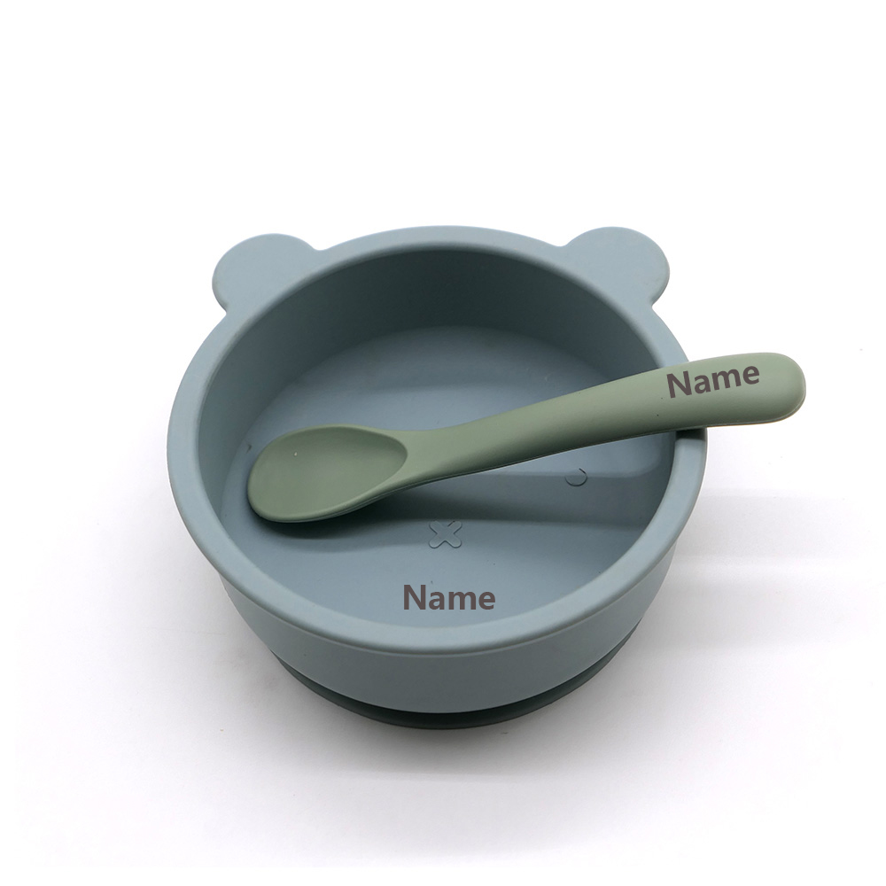 子供用食器セット ボウル スプーン 名入れ印刷 色褪せにくい - Baby Food Kit のレビューと価格