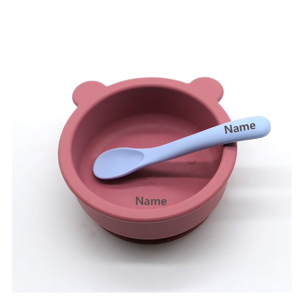 子供用食器セット ボウル スプーン 名入れ印刷 色褪せにくい - Baby Food Kit のレビューと価格