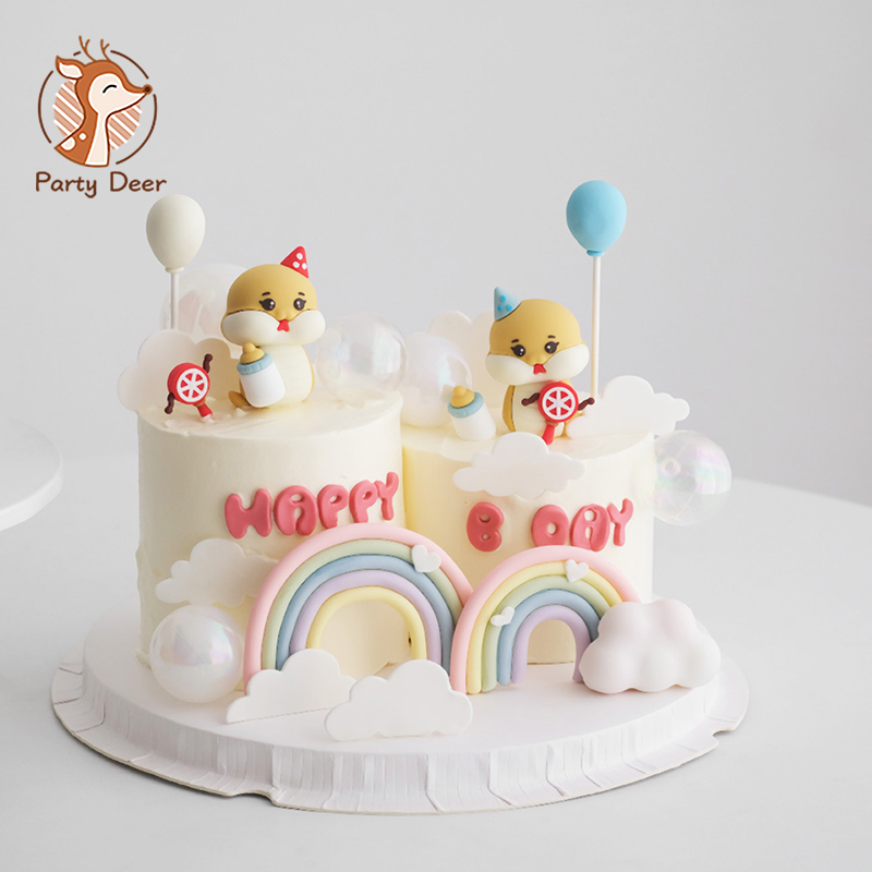 生まれたばかりの赤ちゃんの誕生日ケーキの装飾,満月の装飾品, - Baby Food Ideas のレビューと価格