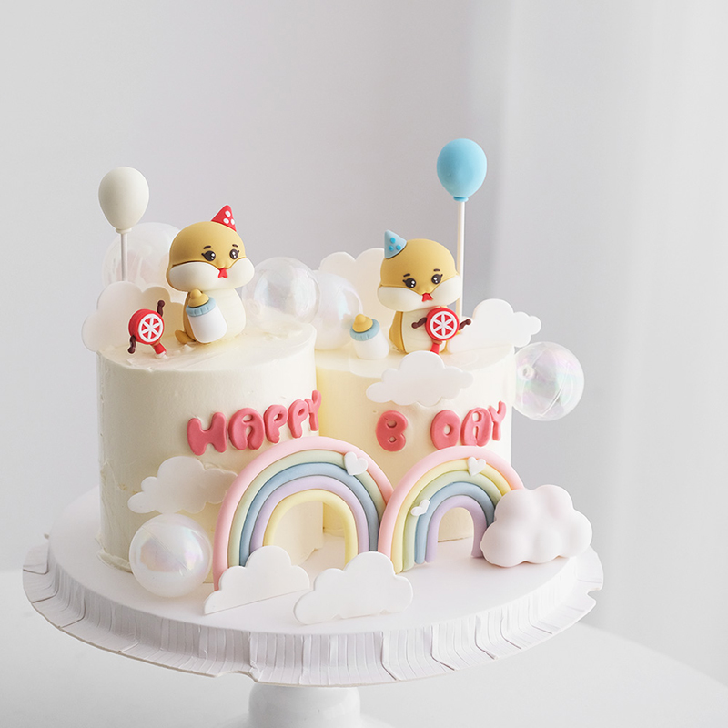 生まれたばかりの赤ちゃんの誕生日ケーキの装飾,満月の装飾品, - Baby Food Ideas のレビューと価格