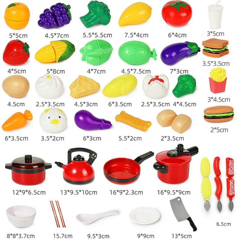 ごっこ遊びキッチン用品子供用シミュレーション教育キッチンおも - Baby Food Utensils Set のレビューと価格